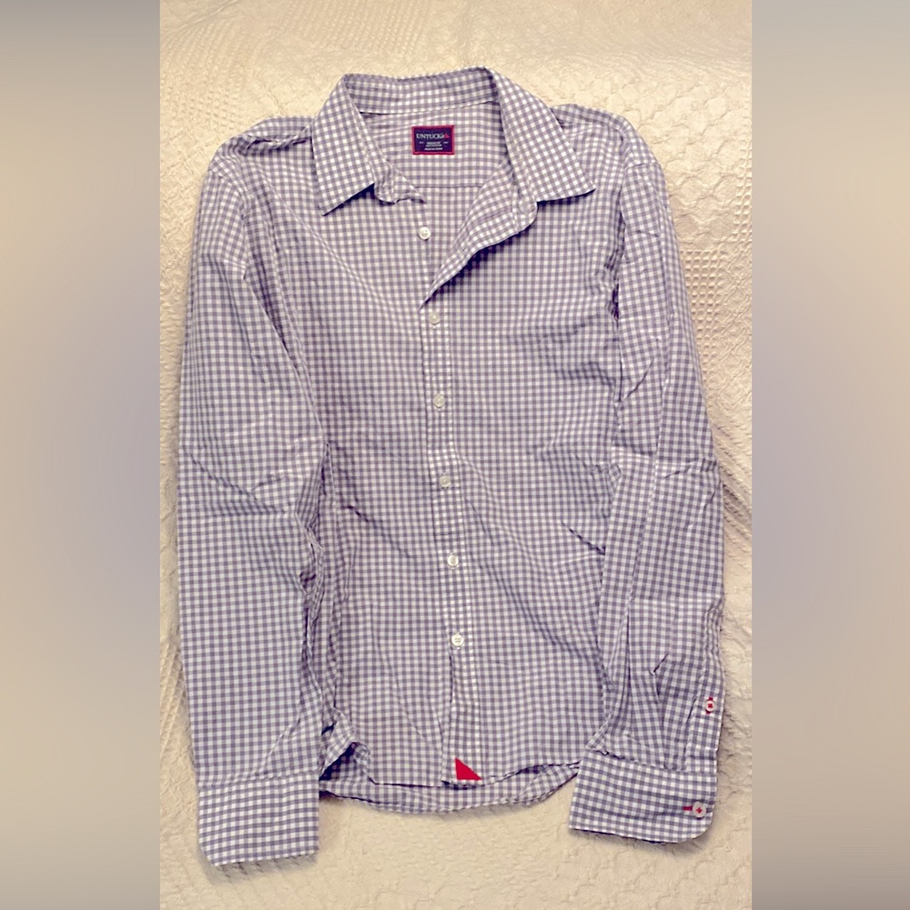 Barely Worn UNTUCKit Long Sleeve Men’s Shirt Medium